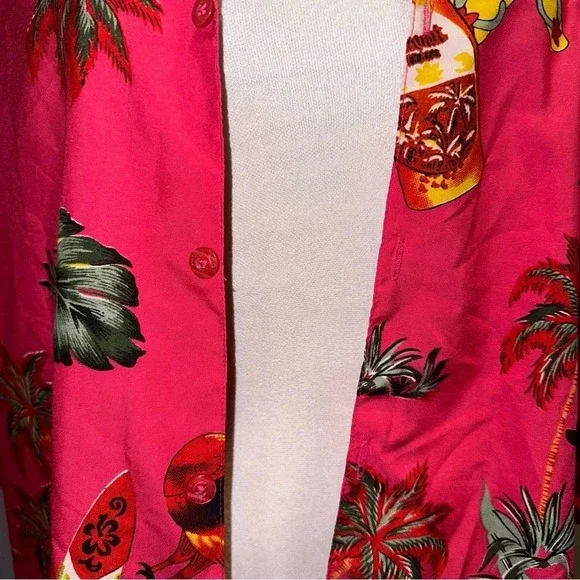 Pacific & Co Hawaiian Button Down Shirt - Size L - Picture 8 of 8